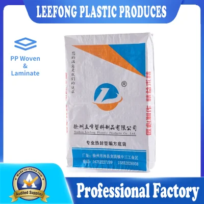 Produttore Grandi laminati tessuti in PP Polipropilene Materie prime chimiche Imballaggio/imballaggio di sabbia di cemento da 50 kg Sacco di plastica